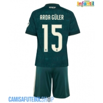 Camisa de time de futebol Real Madrid Arda Guler #15 Replicas 2º Equipamento Infantil 2026-27 Manga Curta (+ Calças curtas)